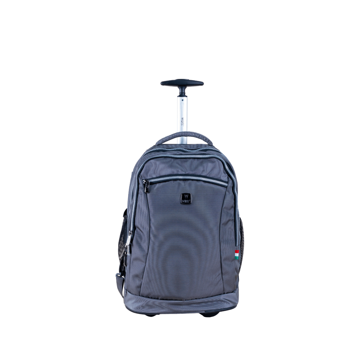 Dark Grey Small Wheel School Bags Trolly Set of 3pcs - MOON - Back 2 School - Wires
