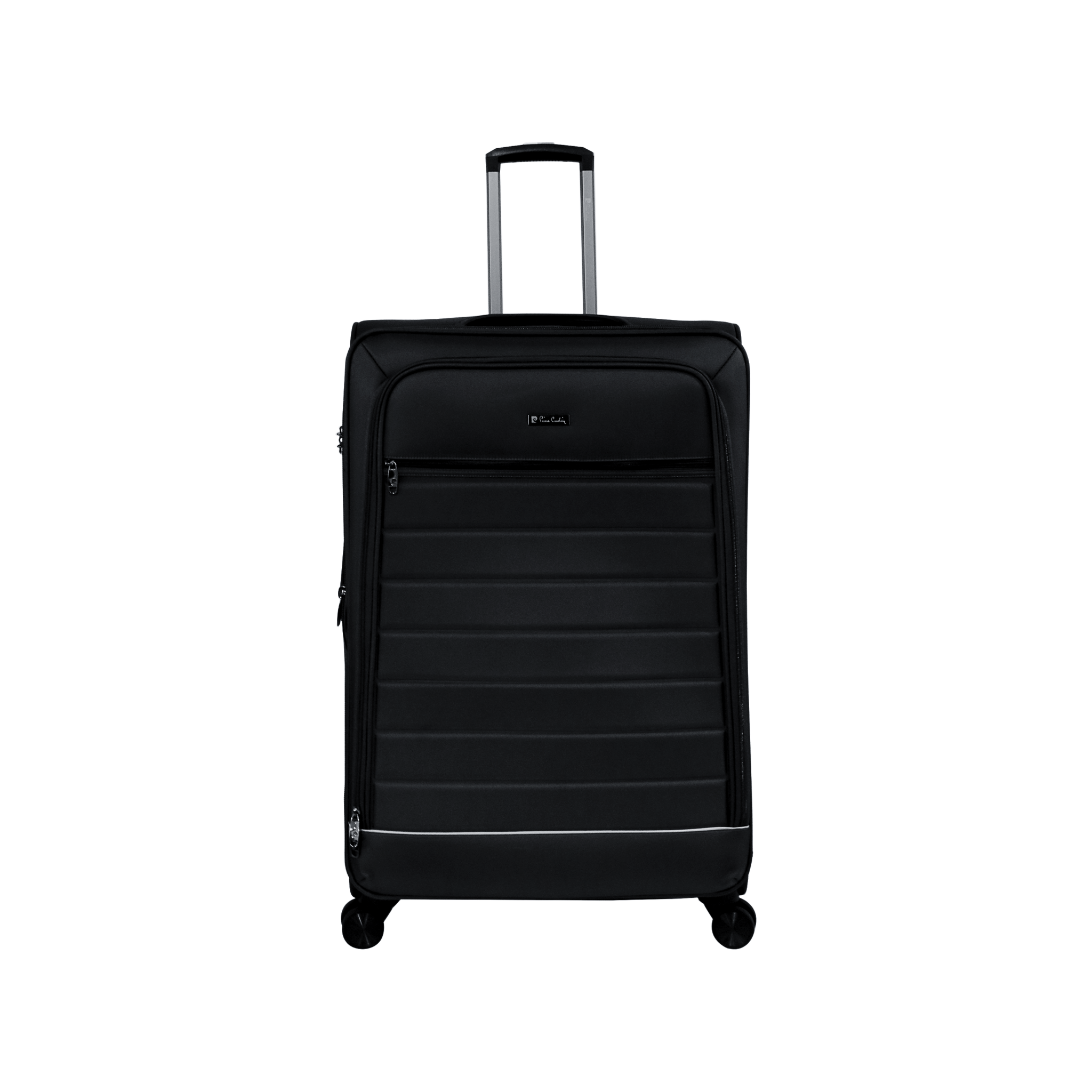 Gallen Softside Trolley Set of 3 - Black - MOON - Luggage & Travel Accessories - Pierre Cardin