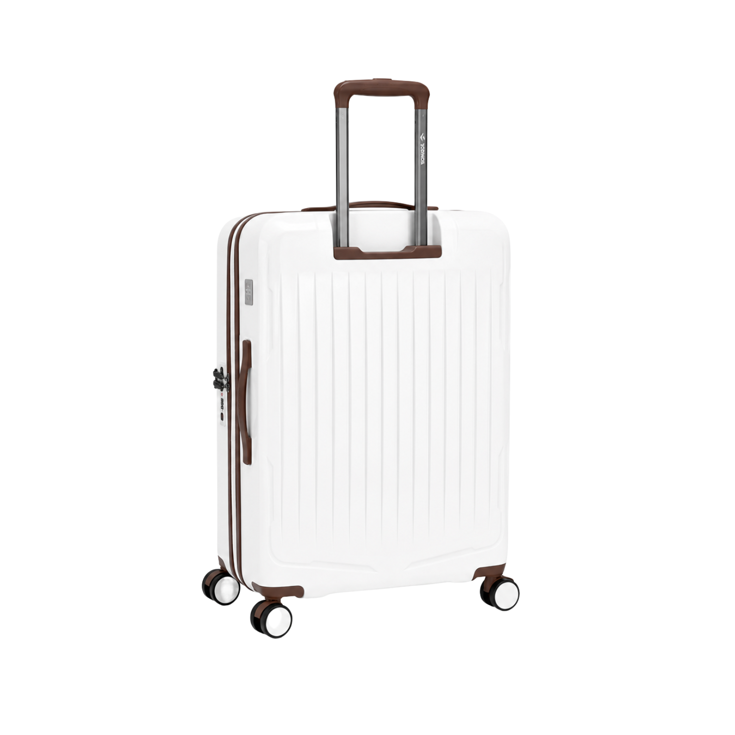 Granada Front Opening Hardside Luggage Set of 3 in White