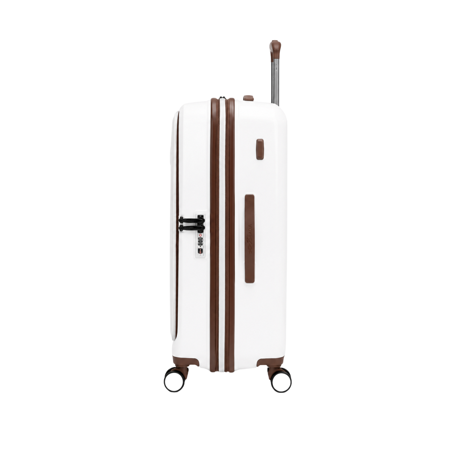 Granada Front Opening Hardside Luggage Set of 3 in White