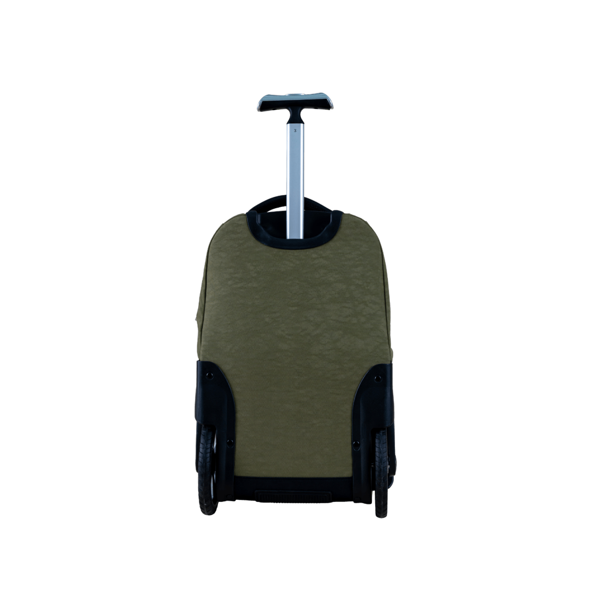 Green Big Wheel School Bag Trolley Set of 3 (Lunch Bag & Pencil Case) - MOON - Back 2 School - Wires