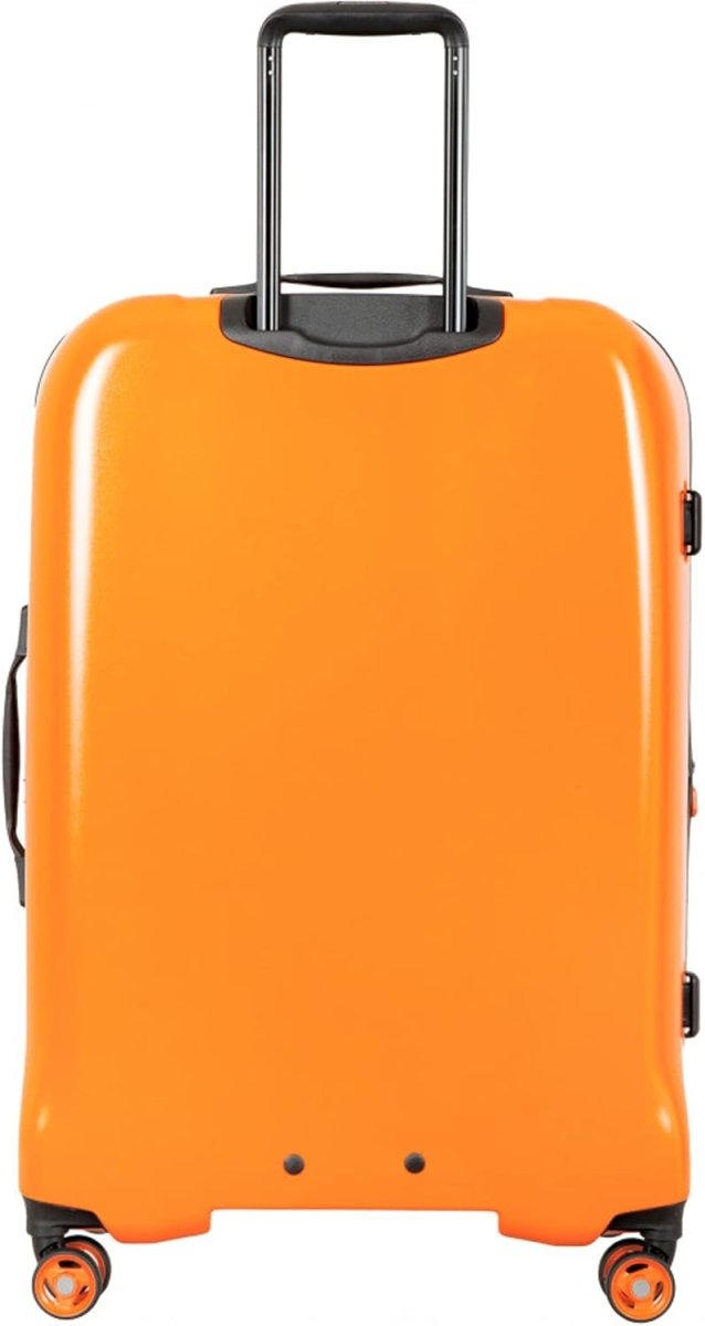 Houston Hardside Suitcase Set Of 3 - Orange - MOON - Luggage & Travel Accessories - Verage