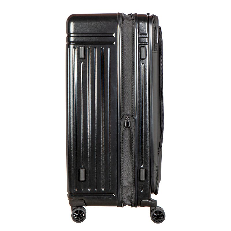 Hybrid Suitcase Set Of 3 - Black - MOON - Luggage & Travel Accessories - Verage