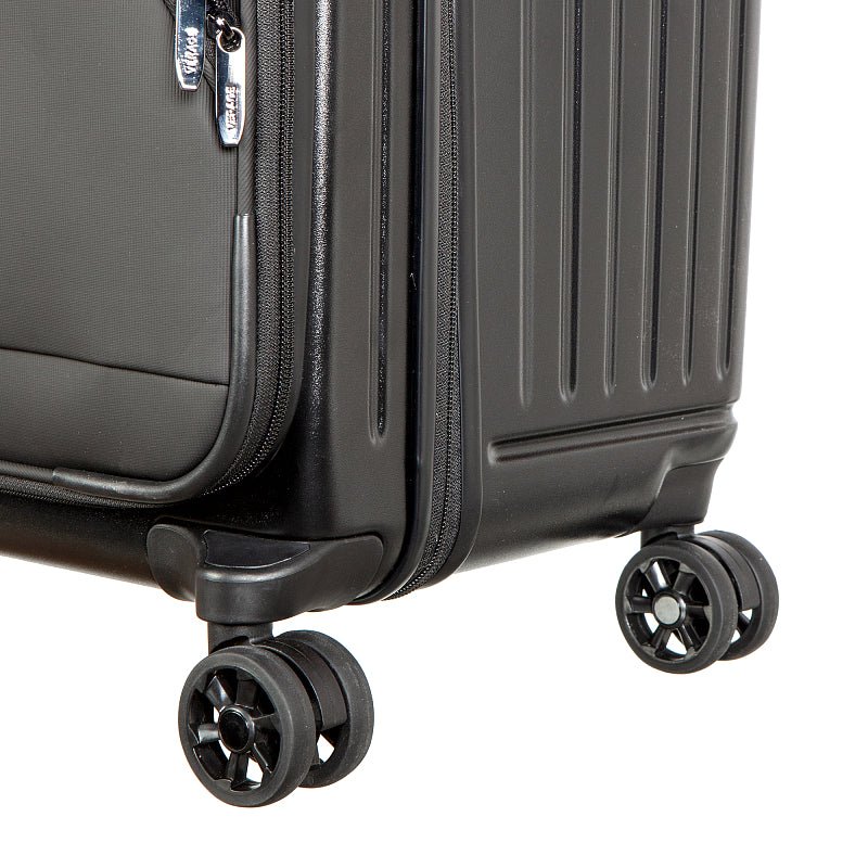 Hybrid Suitcase Set Of 3 - Black - MOON - Luggage & Travel Accessories - Verage