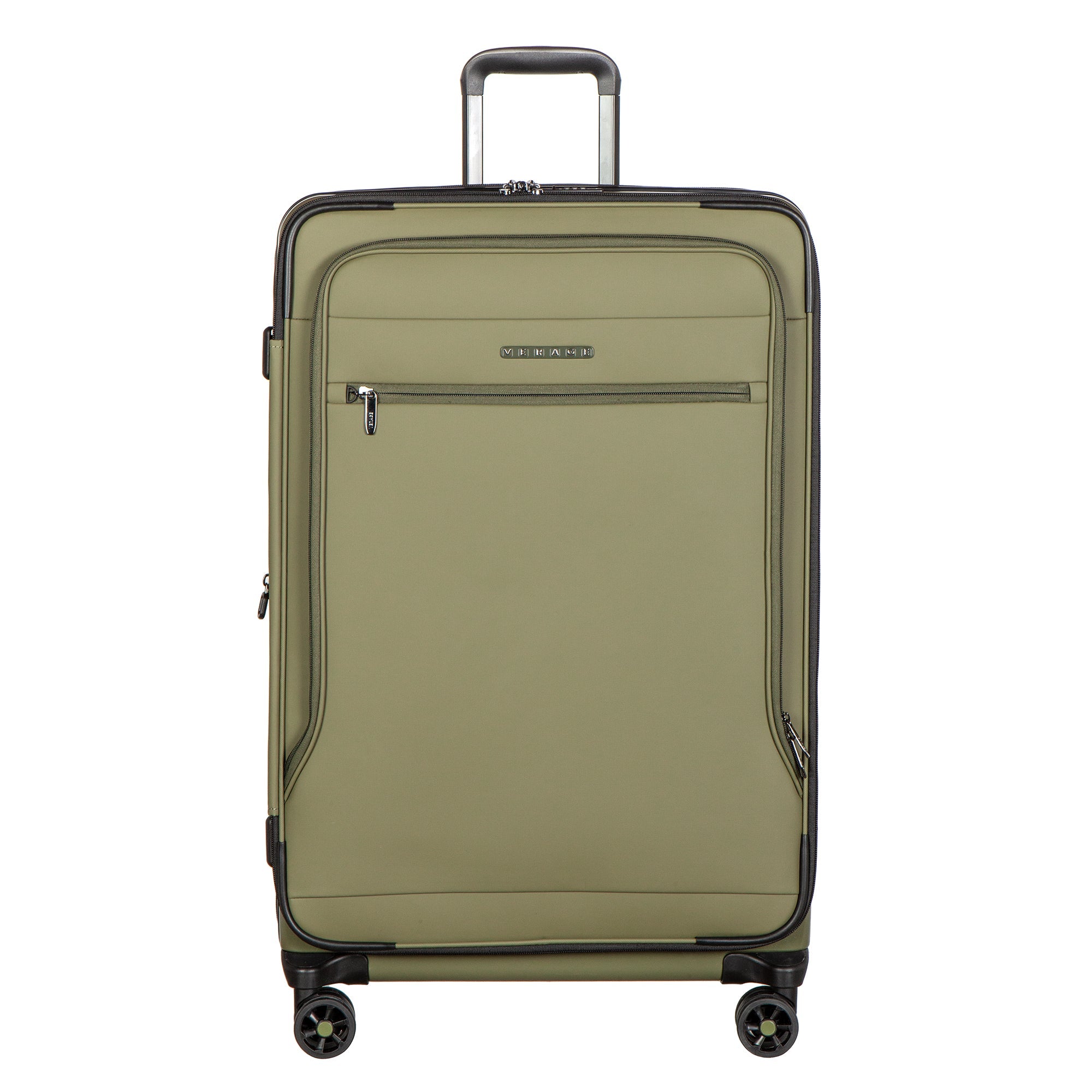 Hybrid Suitcase Set Of 3 - Green - MOON - Luggage & Travel Accessories - Verage
