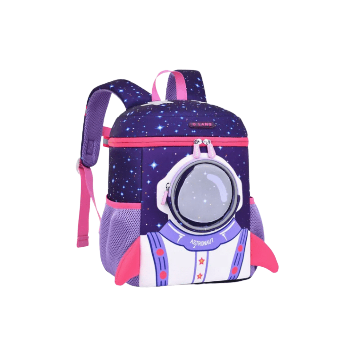 Kids Backpack Astronaut Purple - MOON - Back 2 School - Bravo