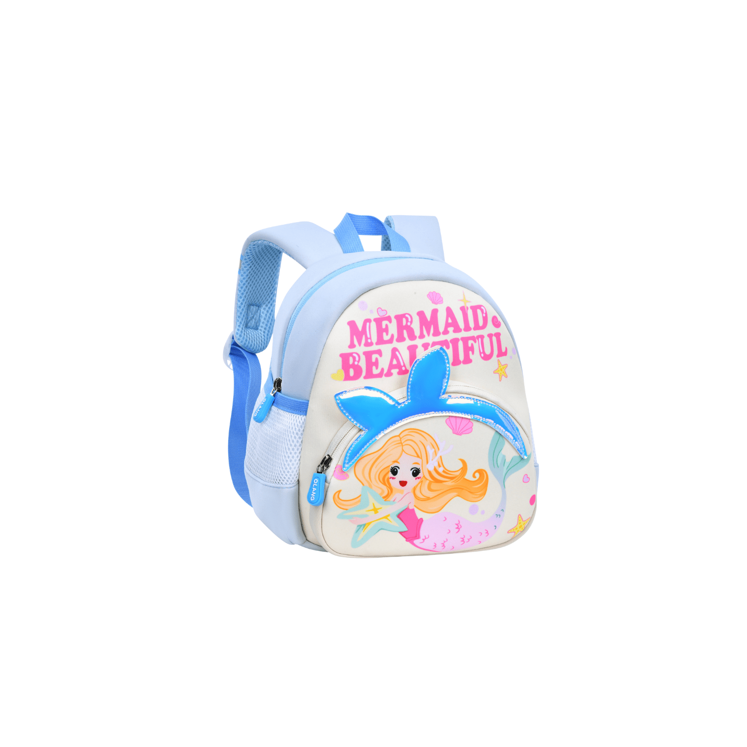 Kids Backpack Mermaid Blue - MOON - Back 2 School - Bravo