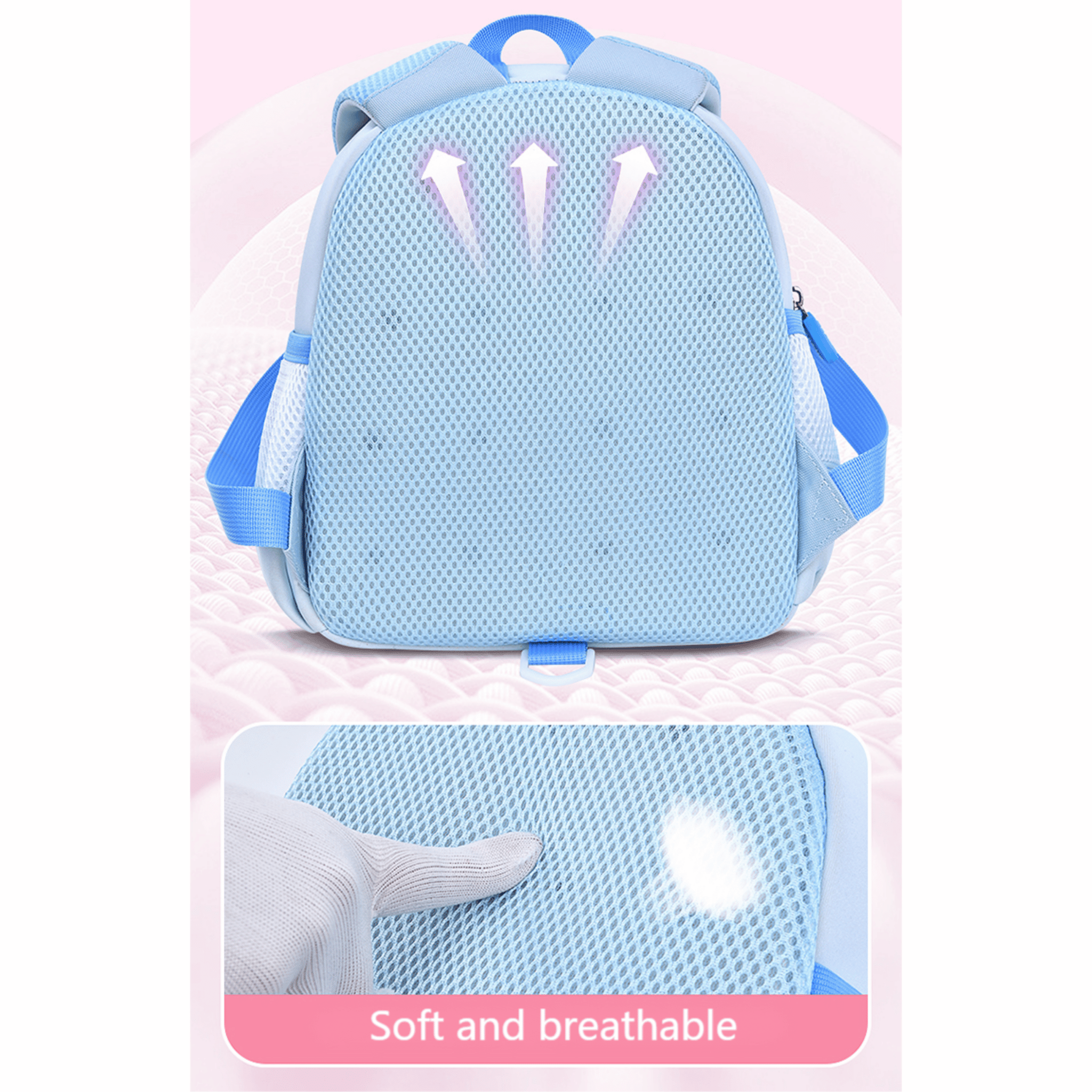 Kids Backpack Mermaid Pink - MOON - Back 2 School - Bravo