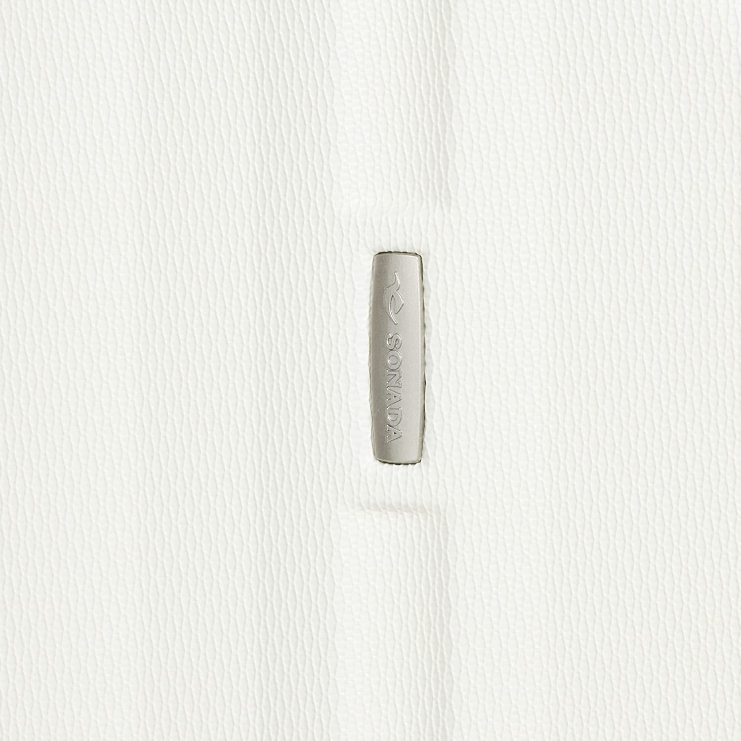 Upright Suitcases Trolley Set of 3 - White