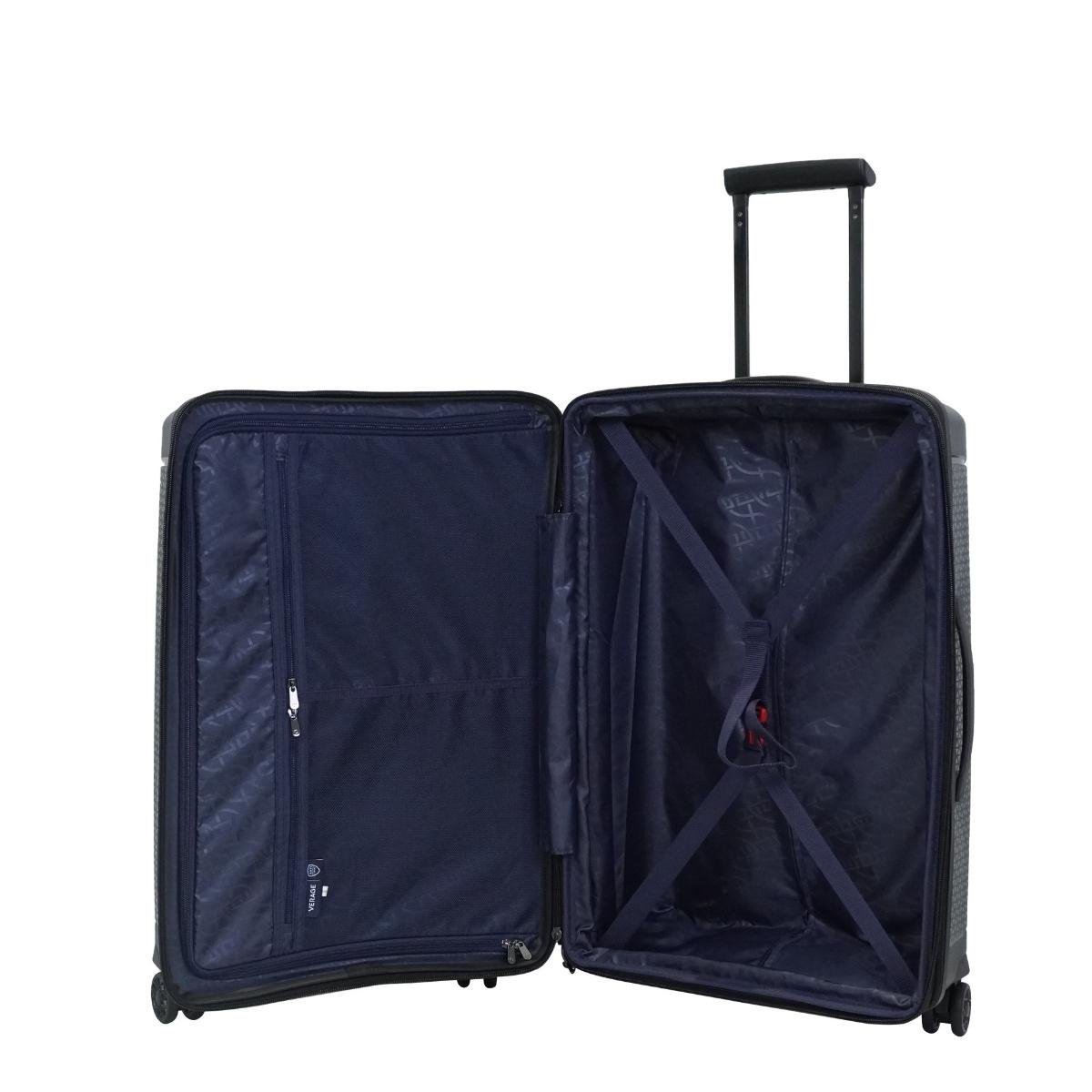 London Suitcase Set Of 3 - Black - MOON - Luggage & Travel Accessories - Verage