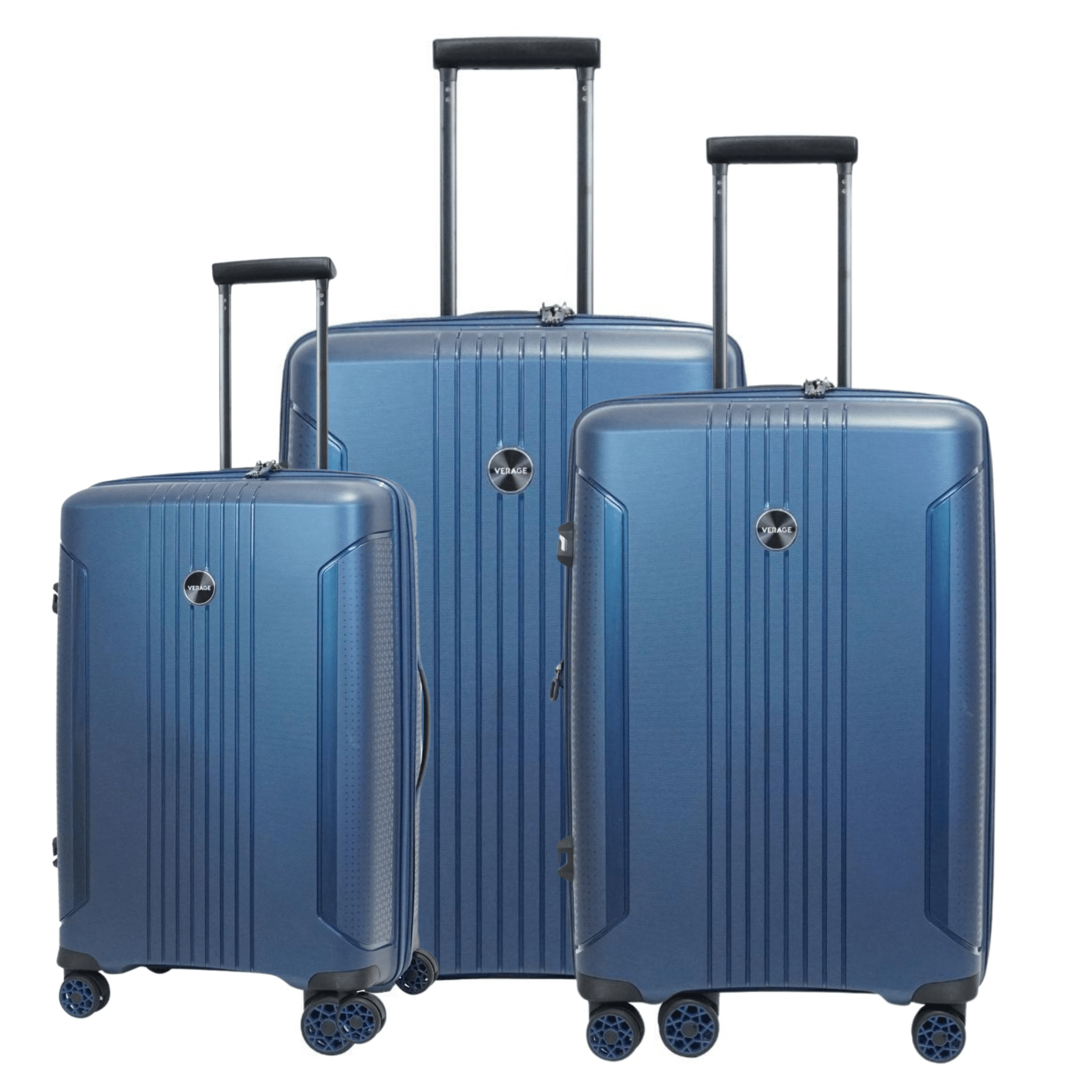 London Suitcase Set Of 3 - Dk Grey - MOON - Luggage & Travel Accessories - Verage