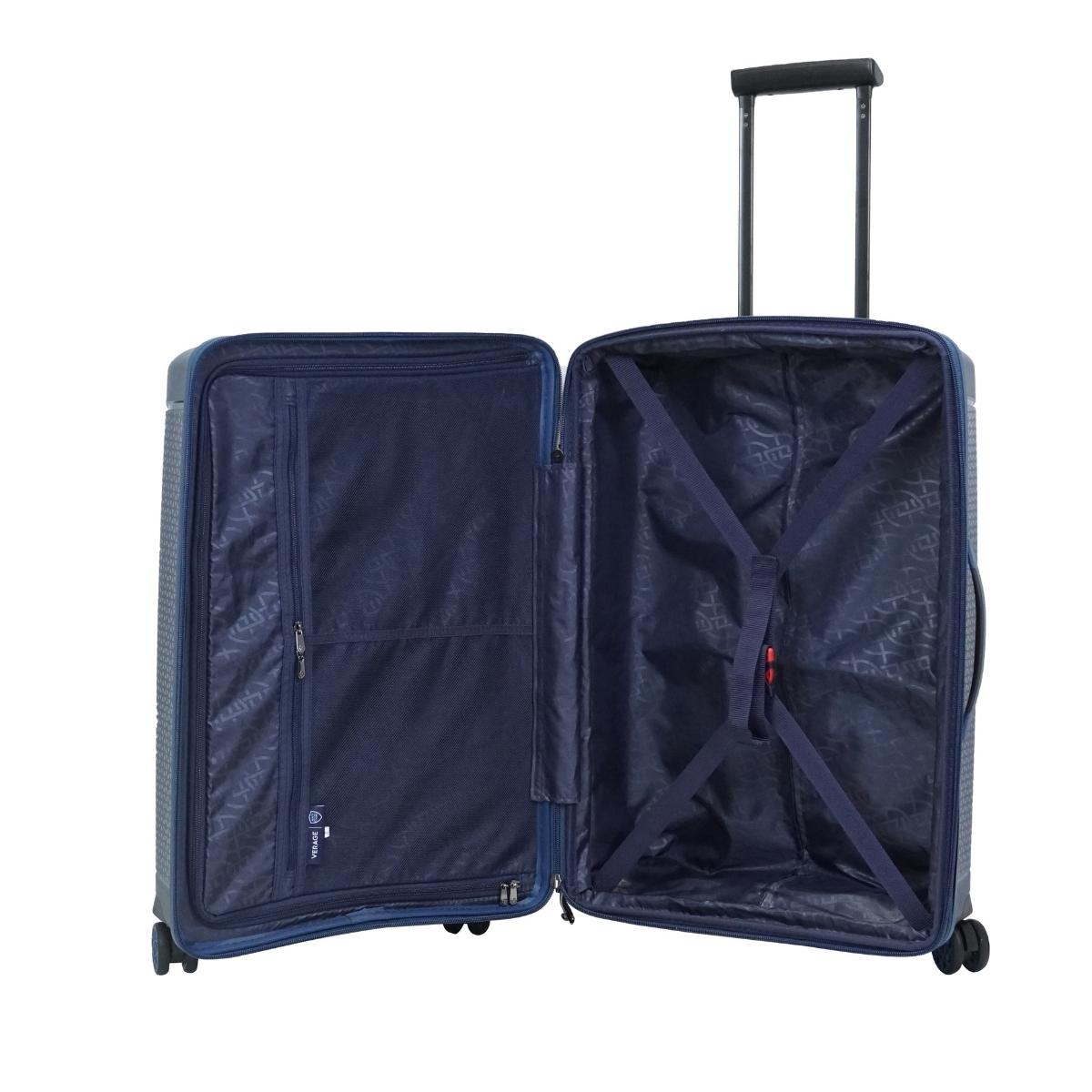 London Suitcase Set Of 3 - Navy - MOON - Luggage & Travel Accessories - Verage