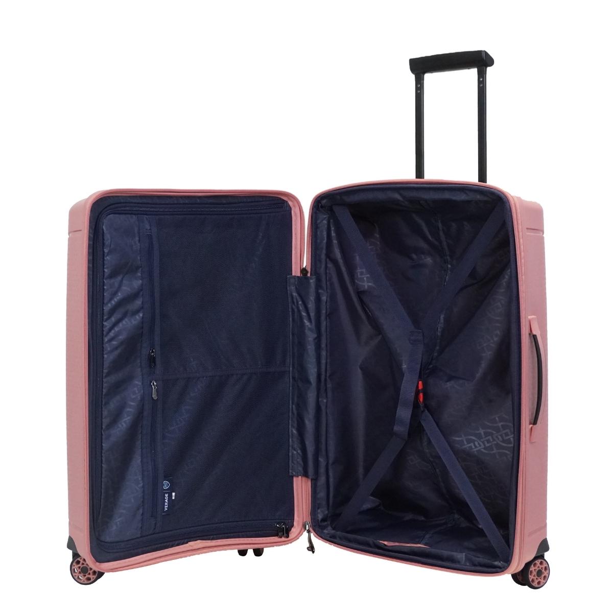 London Suitcase Set Of 3 - Rose Gold - MOON - Luggage & Travel Accessories - Verage