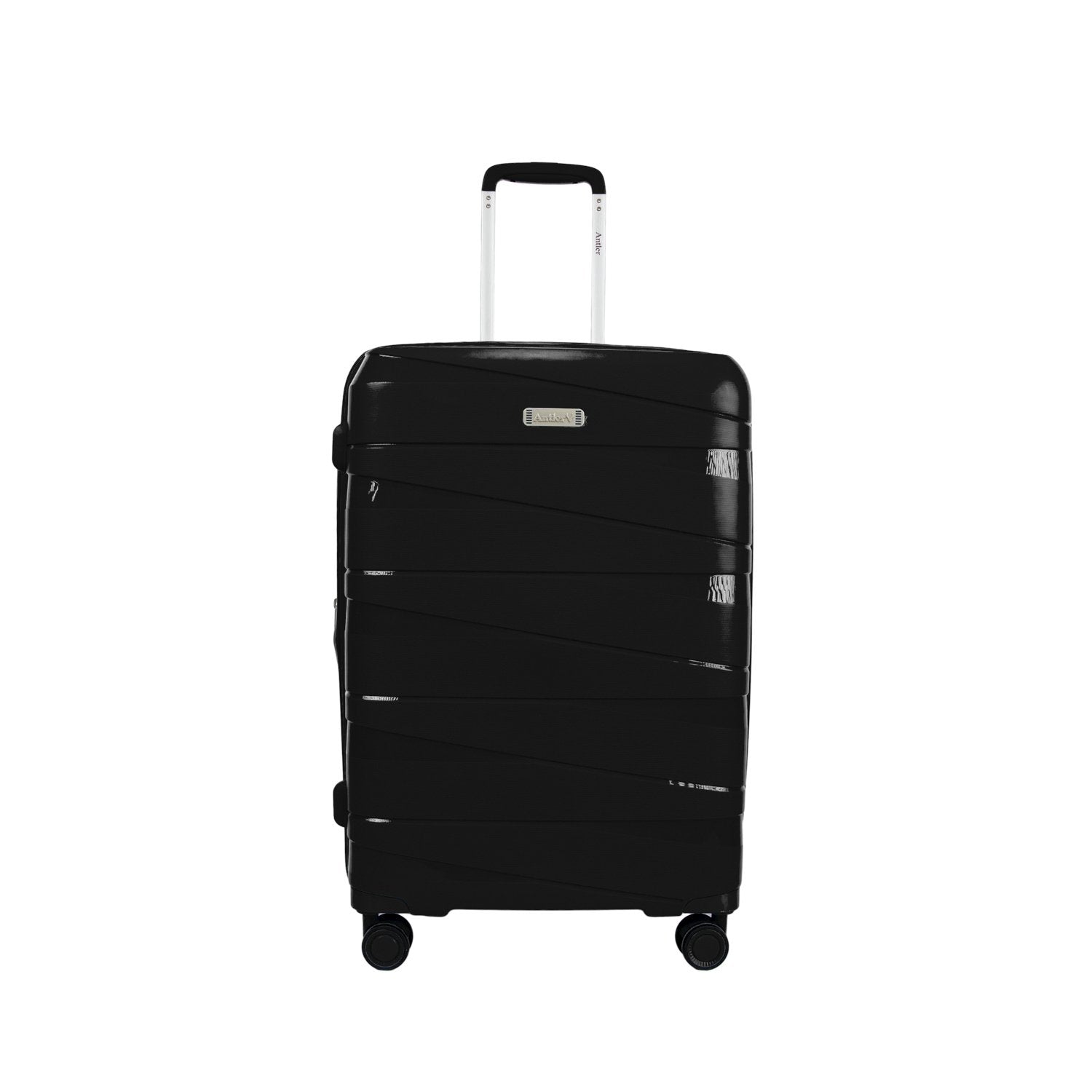 Antler Nova Unbreakable Set of 4 Suitcases, Black