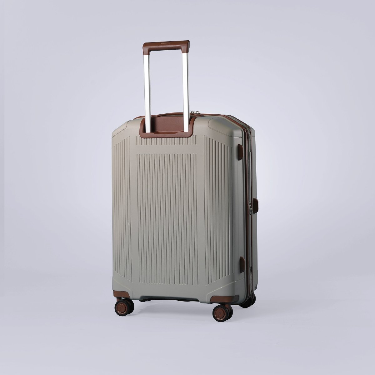 Milan Suitcases Trolley Set of 4, Beige - MOON - Luggage & Travel Accessories - Sonada