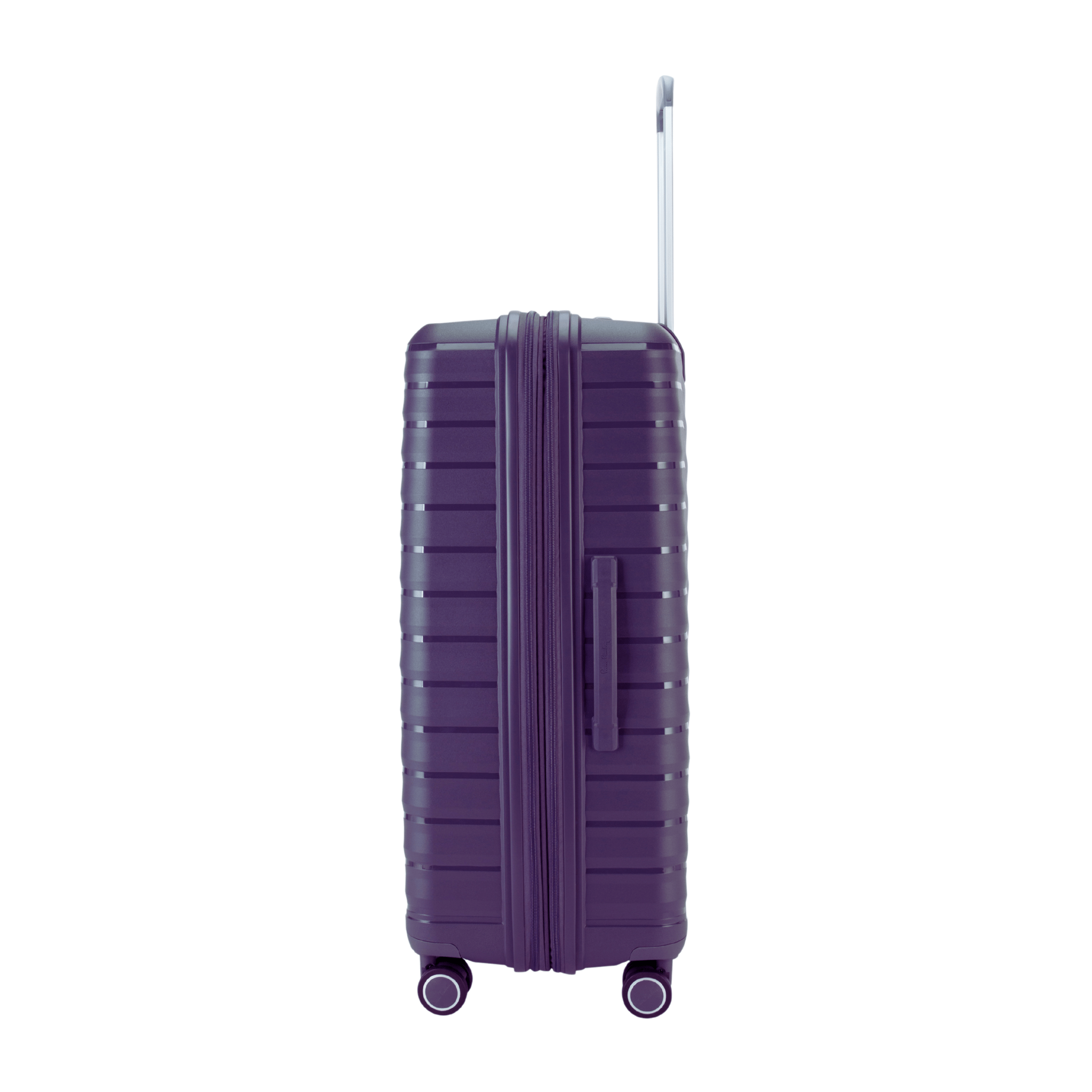 Monochrome Hardcase Trolley Set of 4, Purple - MOON - Luggage & Travel Accessories - Pierre Cardin