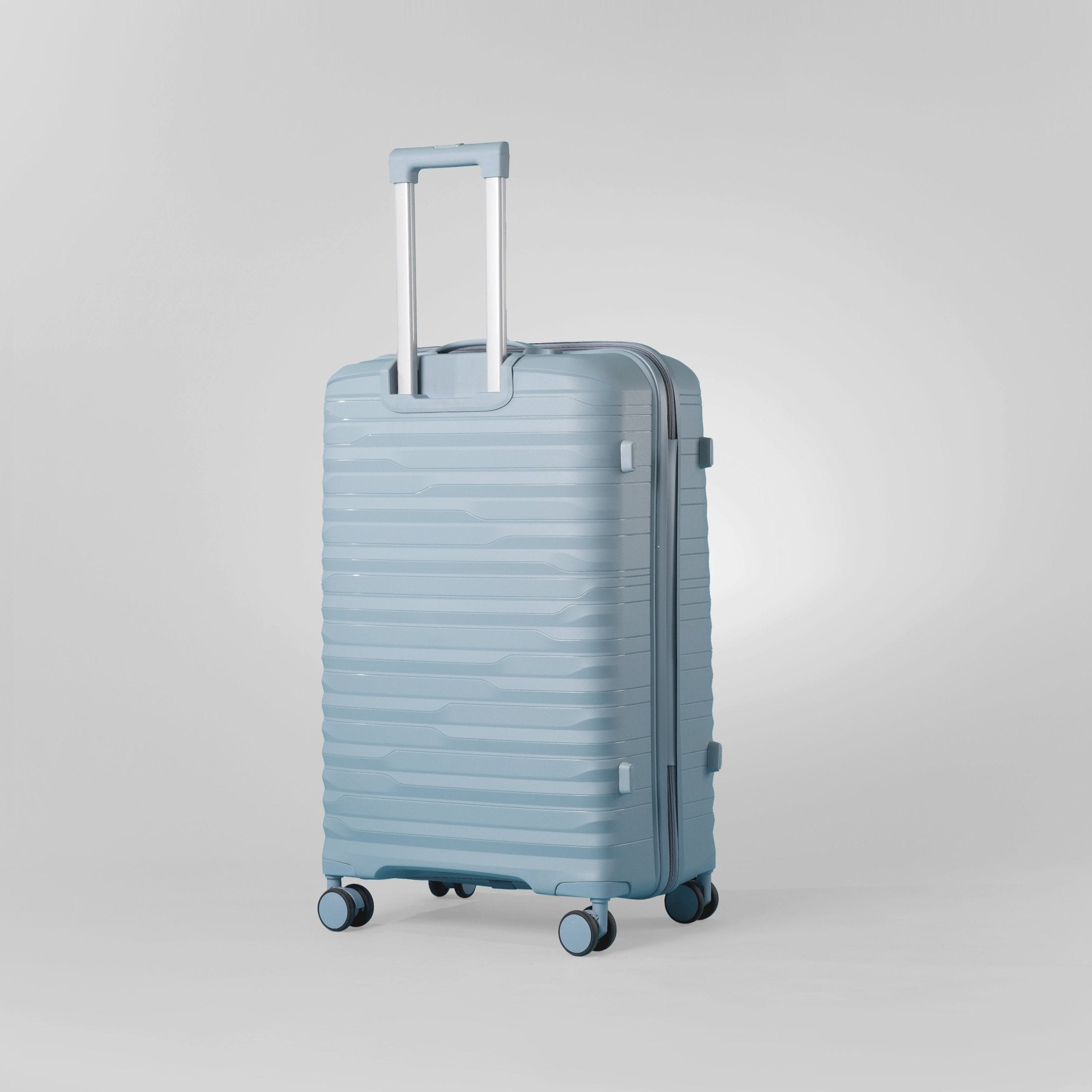 Monsca PP Suitcase Set of 3 - Blue - MOON - Luggage & Travel Accessories - Monsca