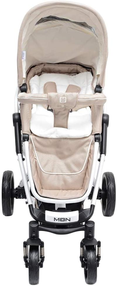 Moon 62270299 3 in 1 Spider Baby Stroller -Beige - MOON - Baby City - Moon - Moon 62270299 3 in 1 Spider Baby Stroller -Beige - Beige - Baby Strollers - 6