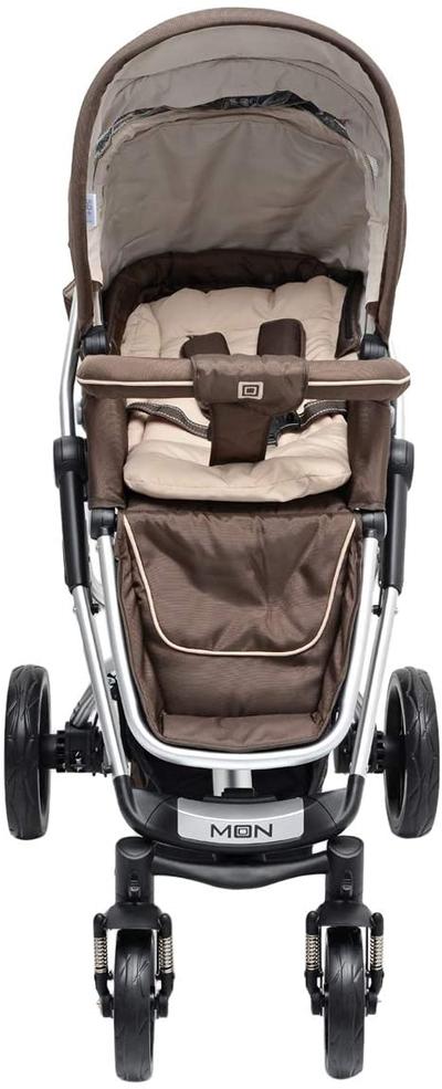 Moon 62270299 3 in 1 Spider Baby Stroller -Brown - MOON - Baby City - Moon - Moon 62270299 3 in 1 Spider Baby Stroller -Brown - Brown - Baby Strollers - 4