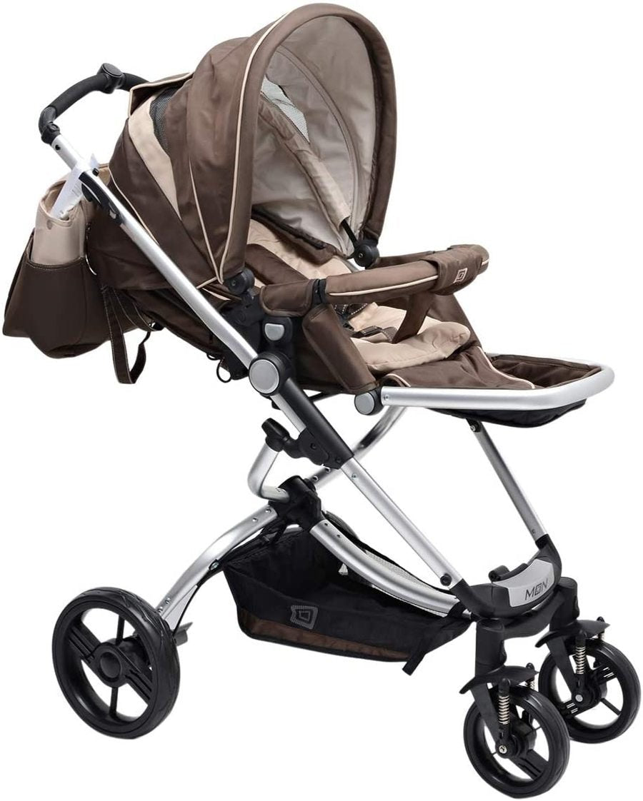 Moon 62270299 3 in 1 Spider Baby Stroller -Brown - MOON - Baby City - Moon - Moon 62270299 3 in 1 Spider Baby Stroller -Brown - Brown - Baby Strollers - 3