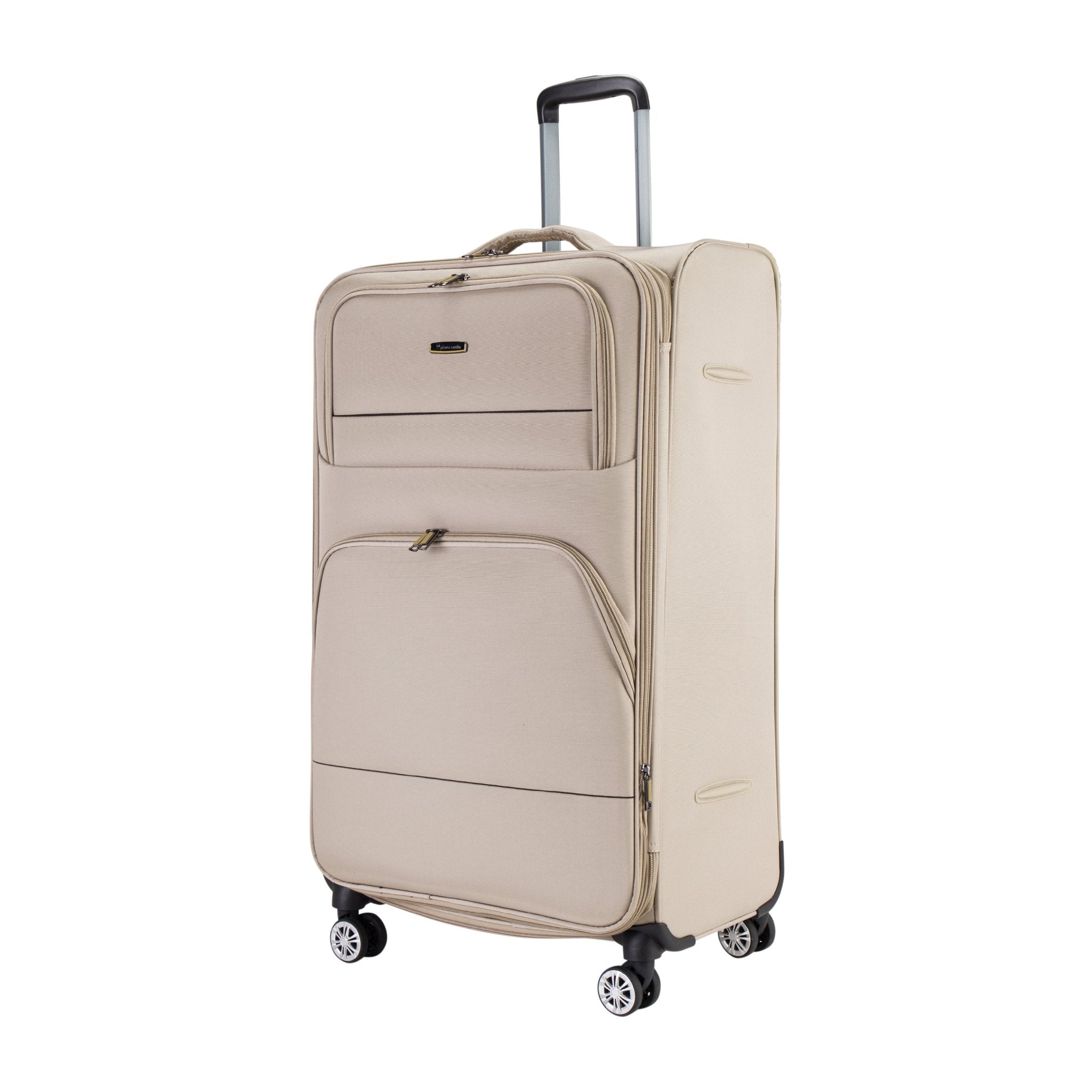 PC Softcase Trolley Set of 3 - Beige - MOON - Luggage & Travel Accessories - Pierre Cardin
