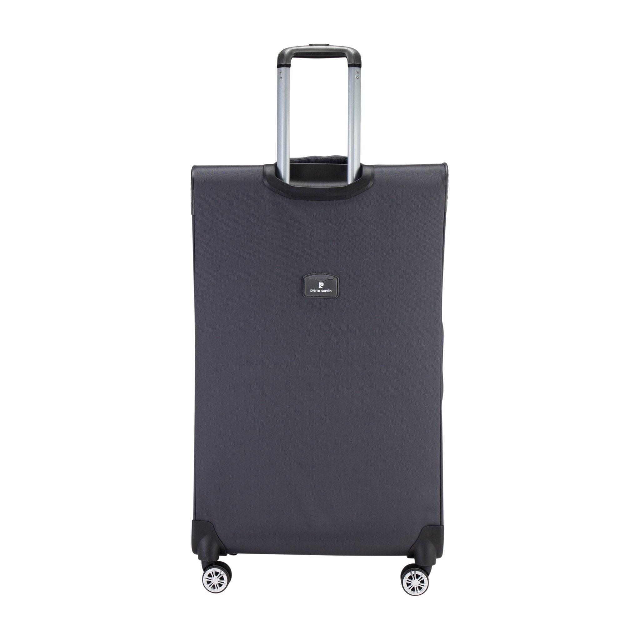 PC Softcase Trolley Set of 3 - Dark Grey - MOON - Luggage & Travel Accessories - Pierre Cardin