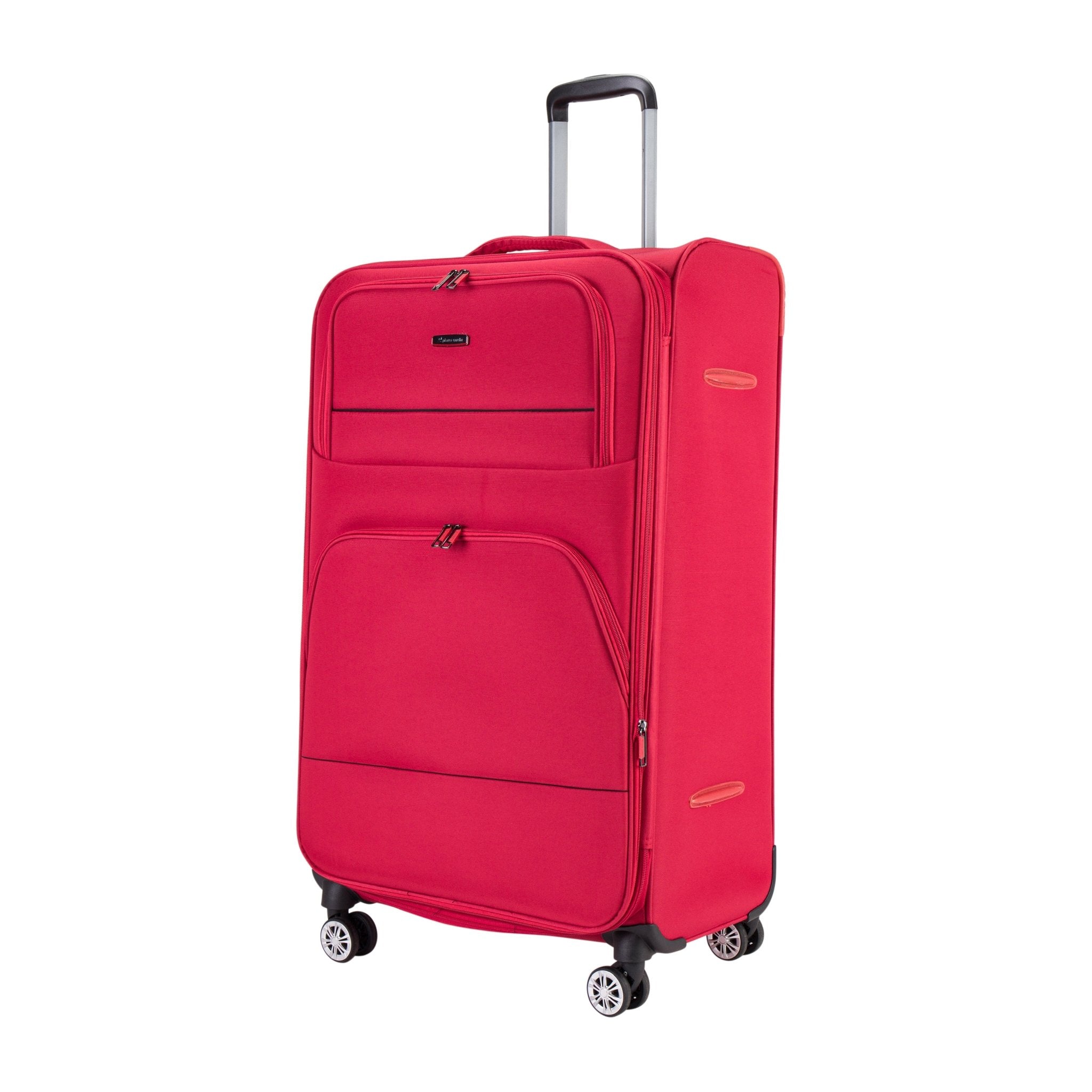 PC Softcase Trolley Set of 3 - Red - MOON - Luggage & Travel Accessories - Pierre Cardin