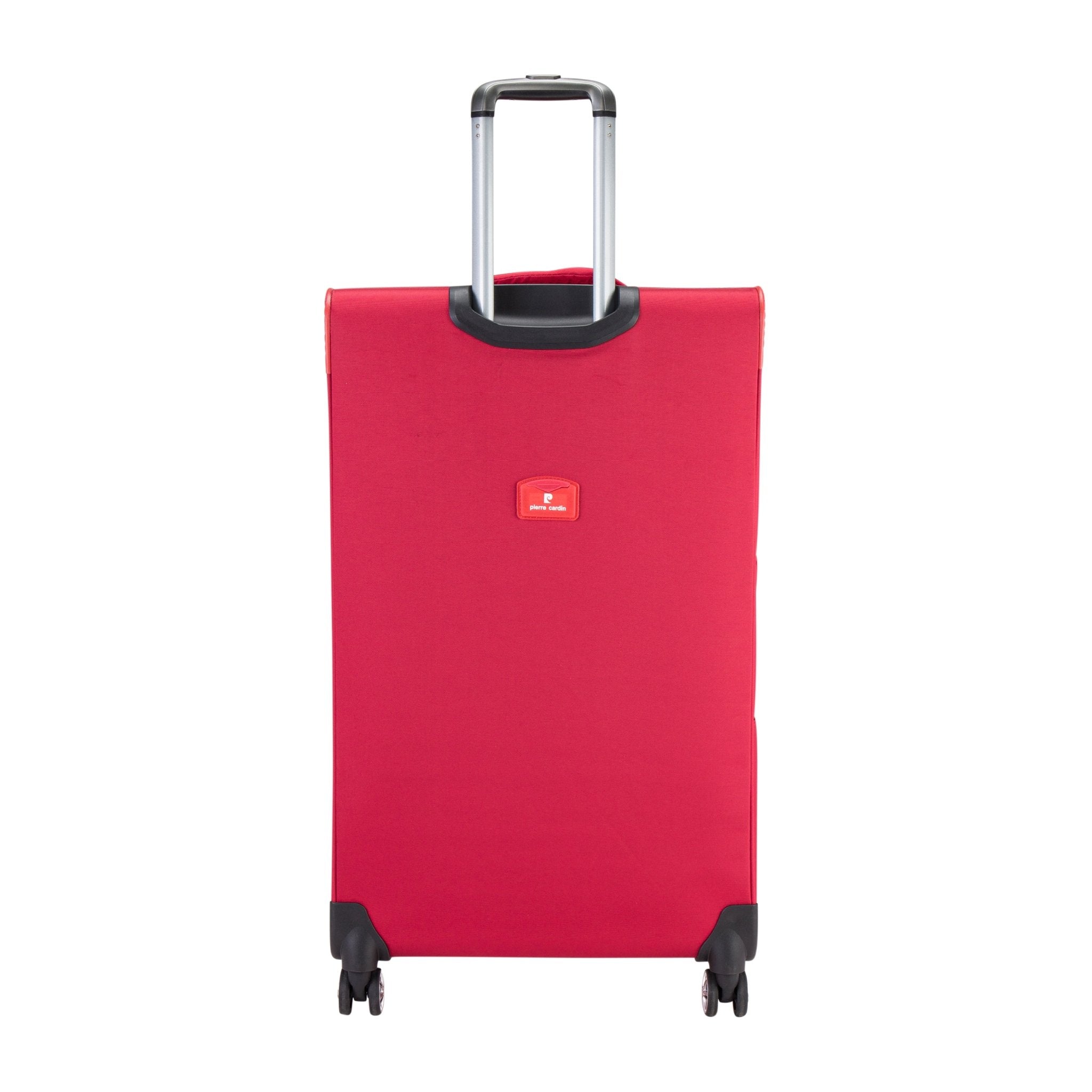 PC Softcase Trolley Set of 3 - Red - MOON - Luggage & Travel Accessories - Pierre Cardin