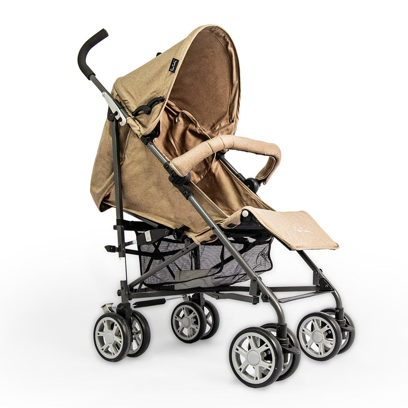 Pierre Cardin Baby Stroller- Grey - MOON - Baby City - Pierre Cardin Baby - Pierre Cardin Baby Stroller- Grey - Brown - Baby Strollers - 8
