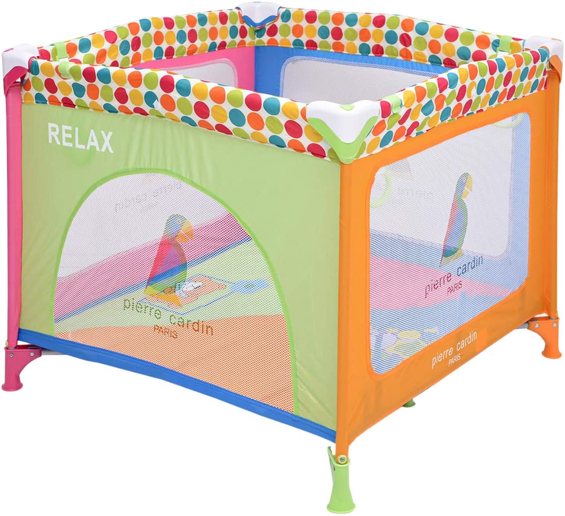 Pierre Cardin PS141 Baby Playpen - Polka Circle