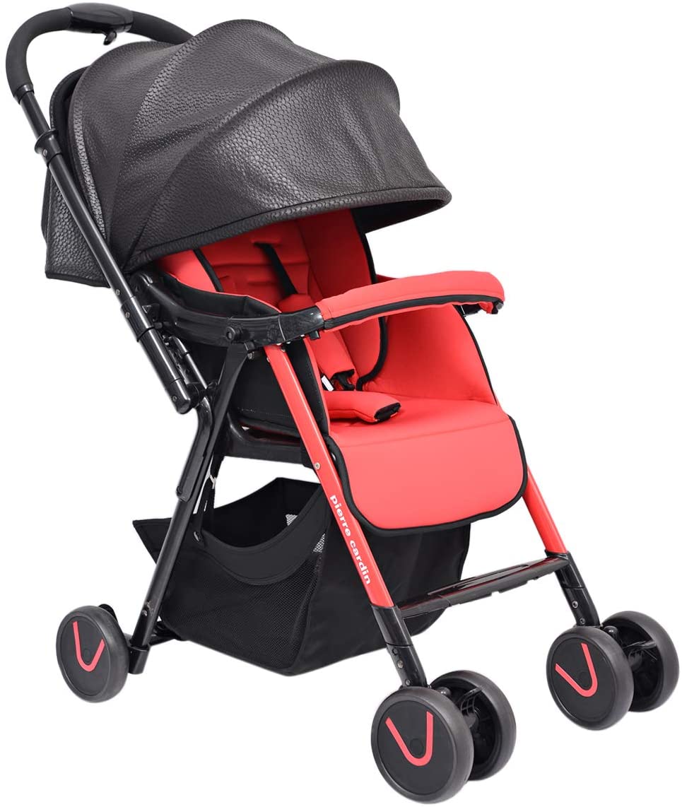 Pierre Cardin Baby Stroller Red PS506