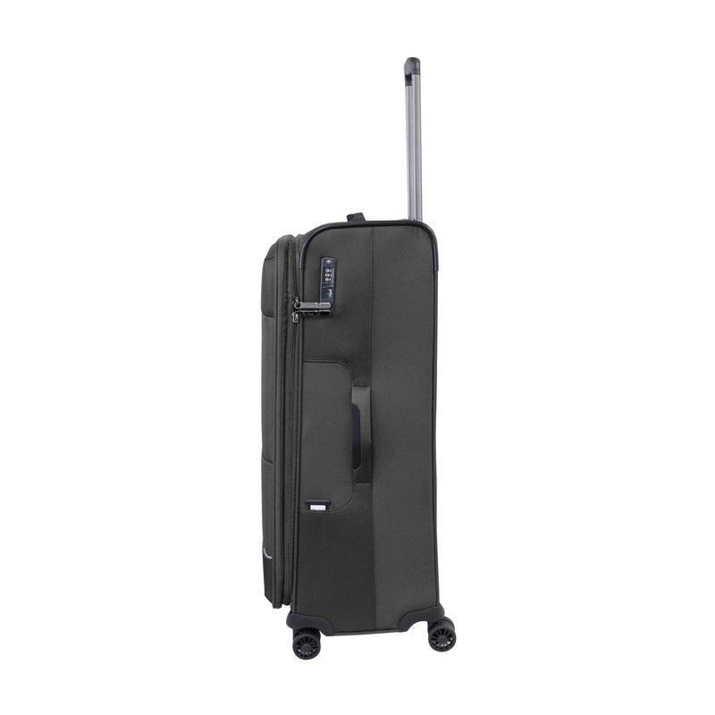 Pierre Cardin Softcase Airlite Collection-Set Of 3 Black - MOON - Luggage & Travel Accessories - Pierre Cardin - Pierre Cardin Softcase Airlite Collection-Set Of 3 Black - Black - Luggage set - 5