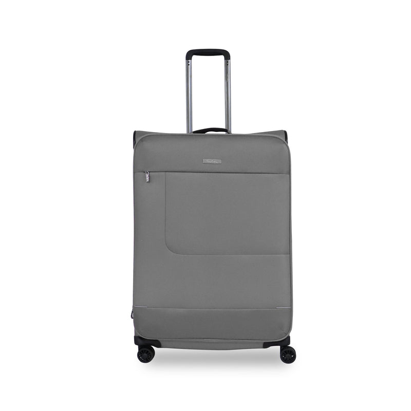 Pierre Cardin Softcase Airlite Collection-Set Of 3 Grey - MOON - Luggage & Travel Accessories - Pierre Cardin - Pierre Cardin Softcase Airlite Collection-Set Of 3 Grey - Grey - Luggage set - 3