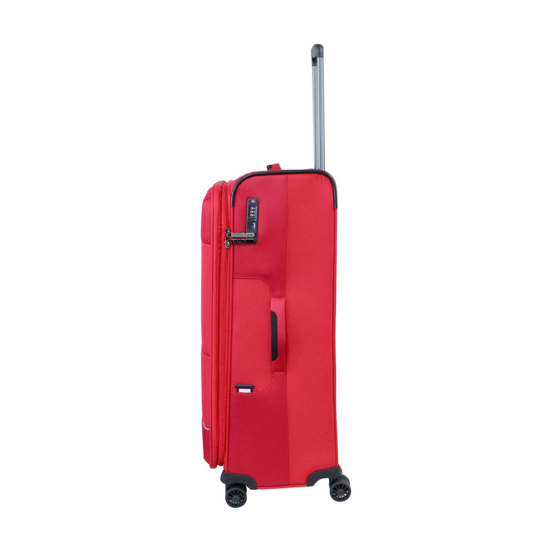 Pierre Cardin Softcase Airlite Collection-Set Of 3 Red - MOON - Luggage & Travel Accessories - Pierre Cardin - Pierre Cardin Softcase Airlite Collection-Set Of 3 Red - Red - Luggage set - 4