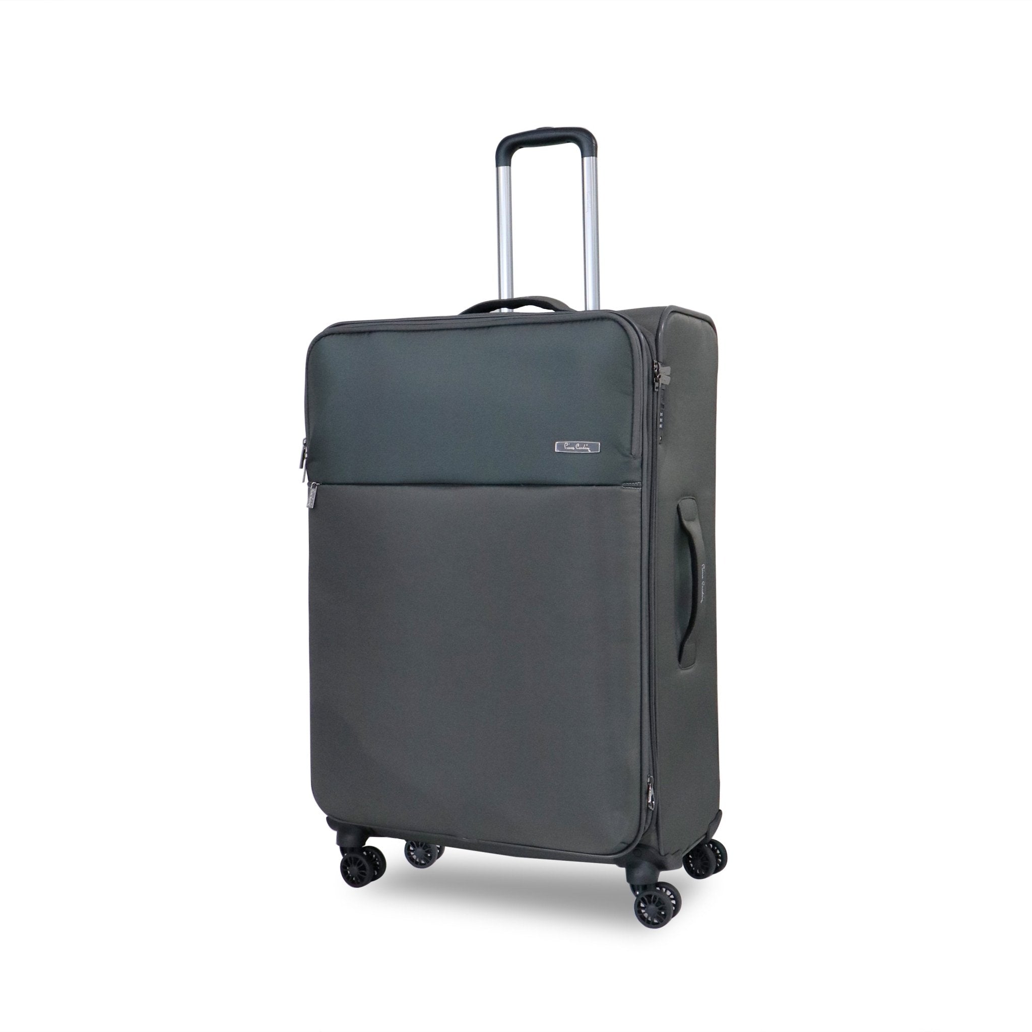 Pierre Cardin Softside Mercury Luggage Set of 3 Grey - MOON - Luggage - Pierre Cardin - Pierre Cardin Softside Mercury Luggage Set of 3 Grey - Luggage Set - 6