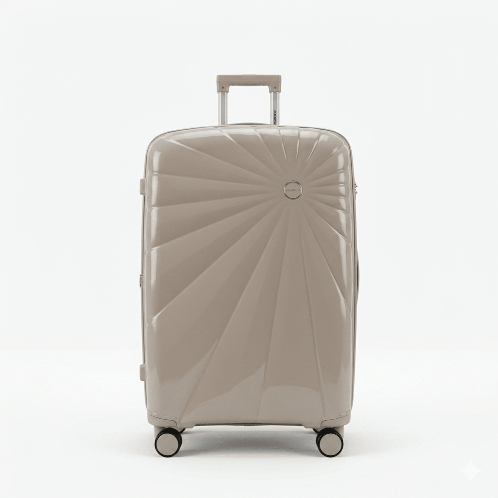 Prince Hardside Suitcase Set of 4- Beige - MOON - Luggage - Prince