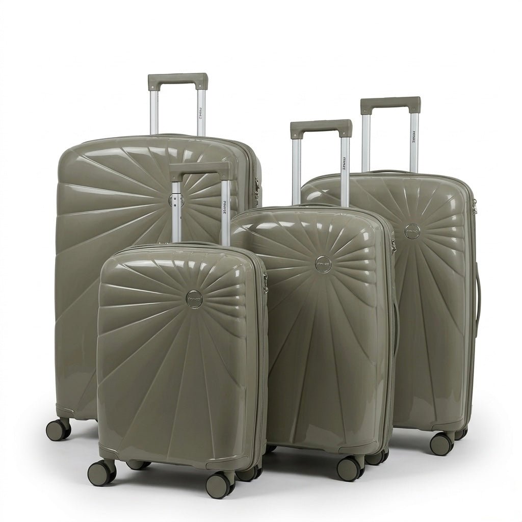 Prince Hardside Suitcase Set of 4- Beige - MOON - Luggage - Prince