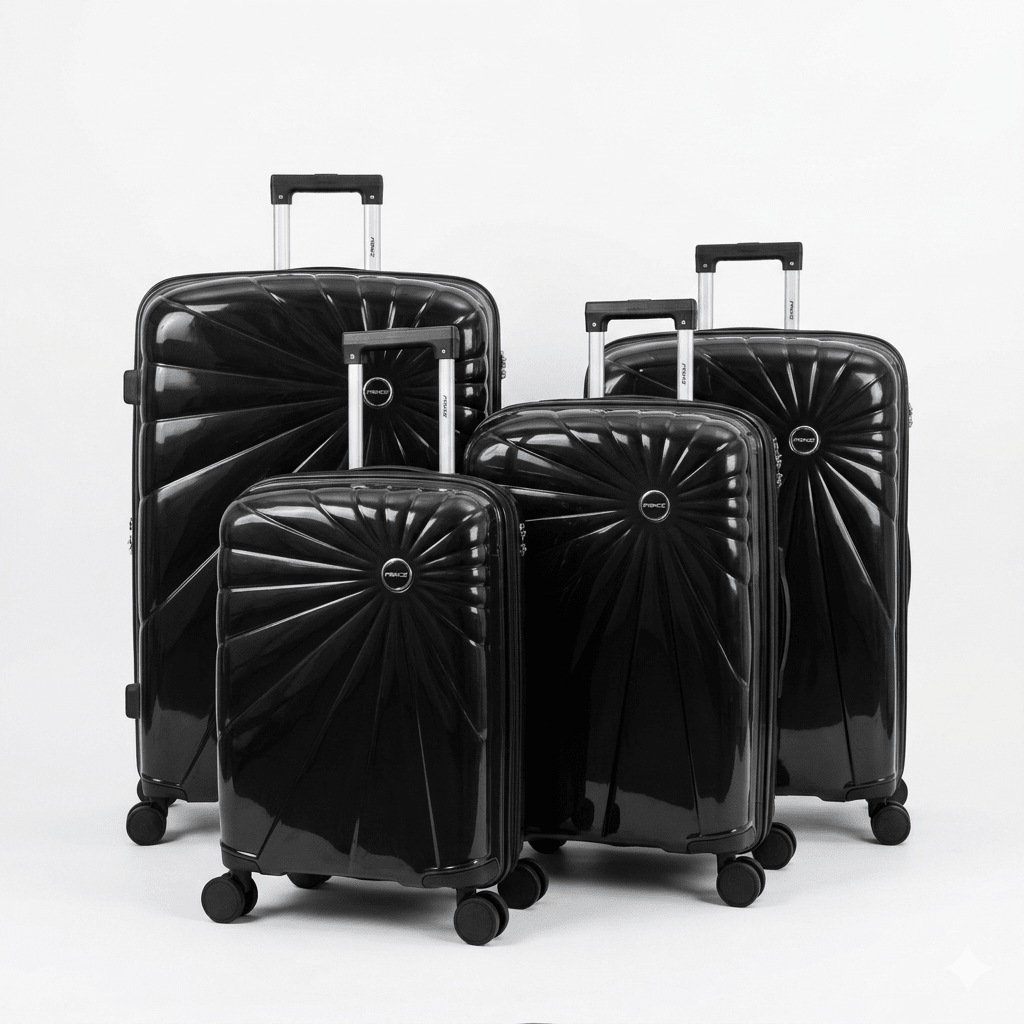 Prince Hardside Suitcase Set of 4- Beige - MOON - Luggage - Prince