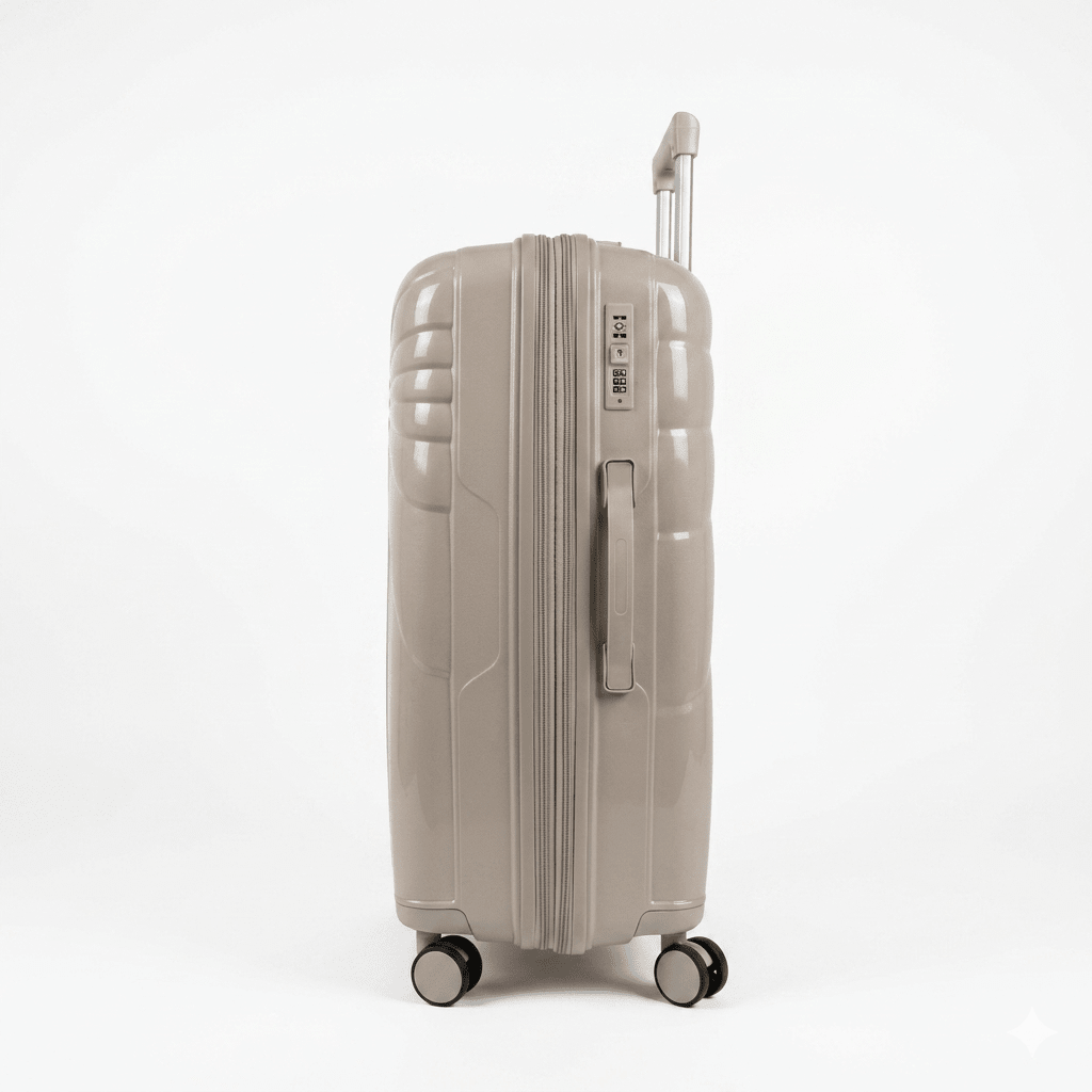 Prince Hardside Suitcase Set of 4- Beige - MOON - Luggage - Prince