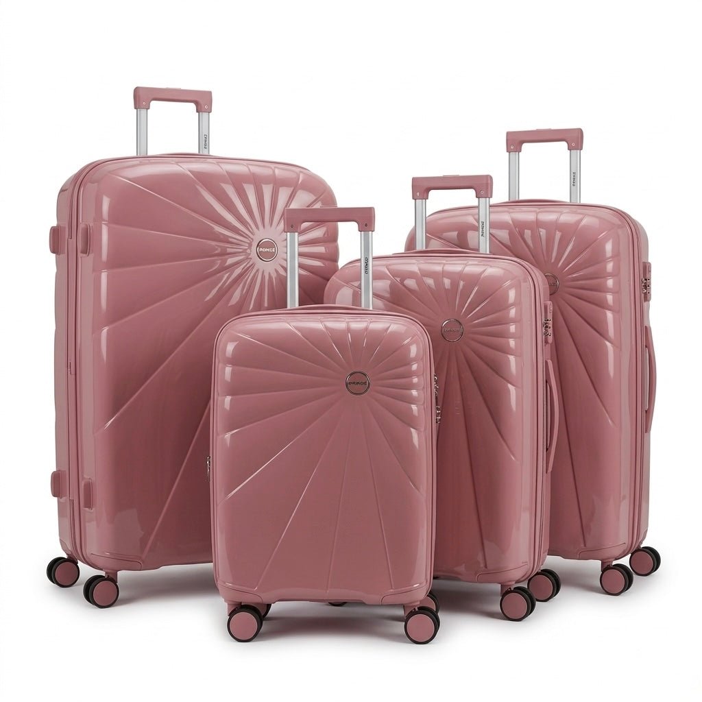 Prince Hardside Suitcase Set of 4- Beige - MOON - Luggage - Prince
