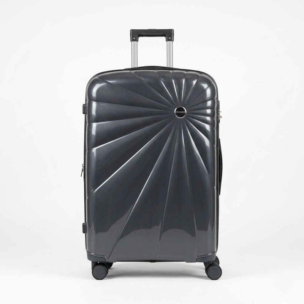 Prince Hardside Suitcase Set of 4- Dark Grey - MOON - Luggage - Prince
