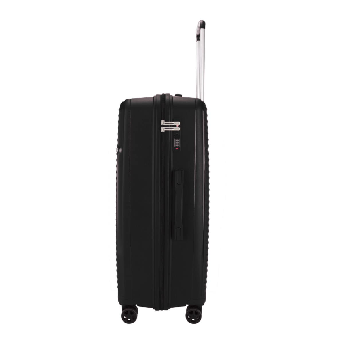 Prince Upright Suitcase Set of 3 - Black - MOON - Luggage & Travel Accessories - Prince