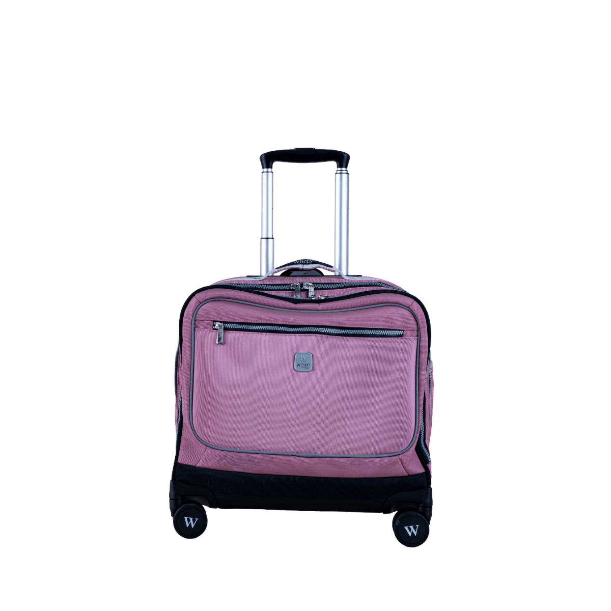 Purple 8 Wheels School Bag Trolley Set of 4(Lunch Bag & Pencil Case)+Lunch Box - MOON - Back 2 School - Wires