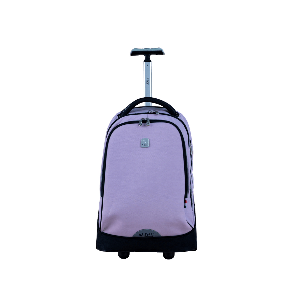 Purple Big Wheel School Bag Trolley Set of 3 (Lunch Bag & Pencil Case) - MOON - Back 2 School - Wires
