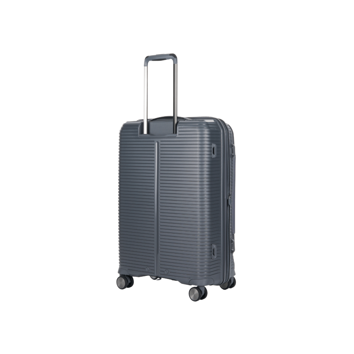 Rome Monti - Front Pocket Opening Suitcase Set of 3 Charcoal - MOON - Luggage & Travel Accessories - Verage