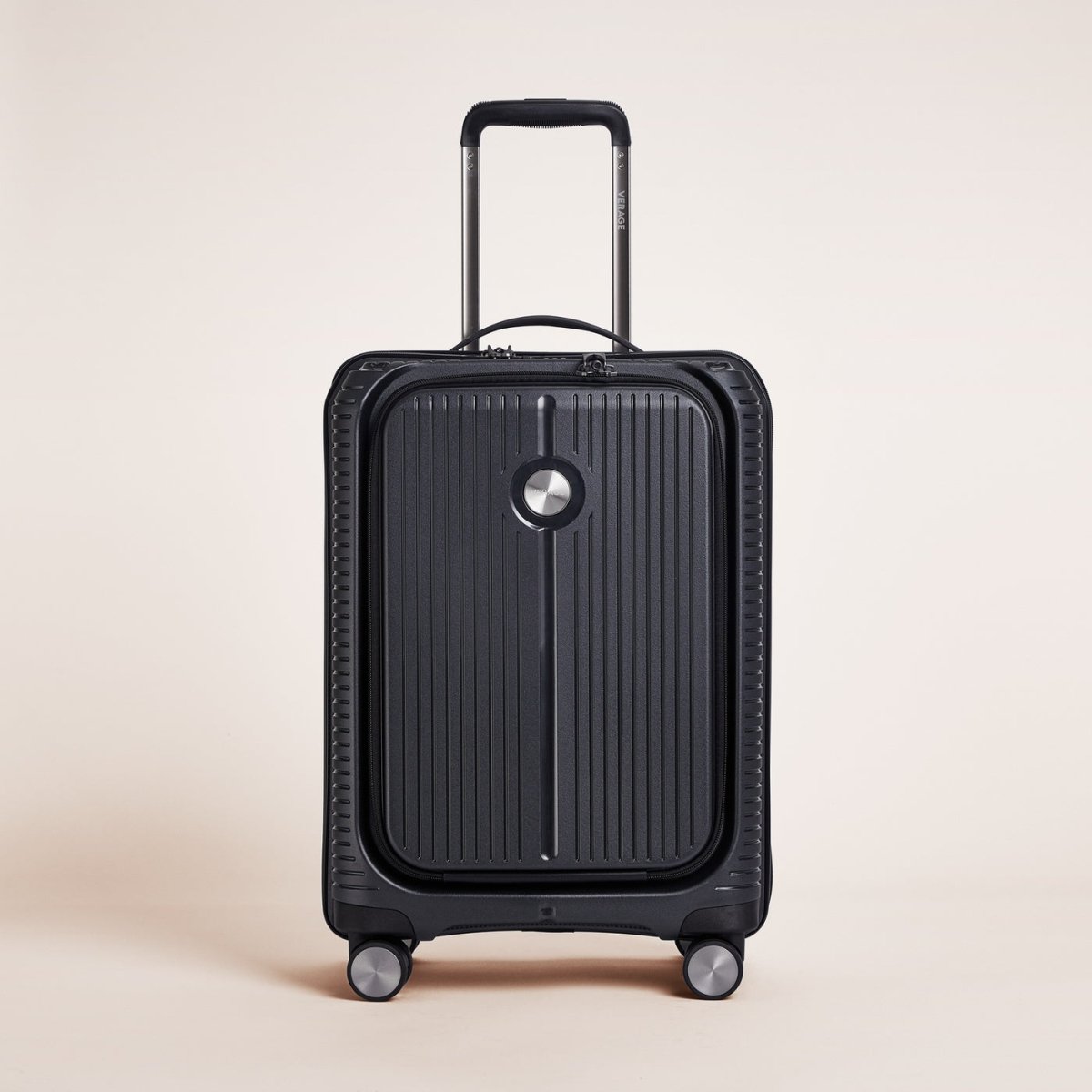 Rome Monti Suitcase Carry on Front Pocket 20" - MOON - Luggage & Travel Accessories - Verage