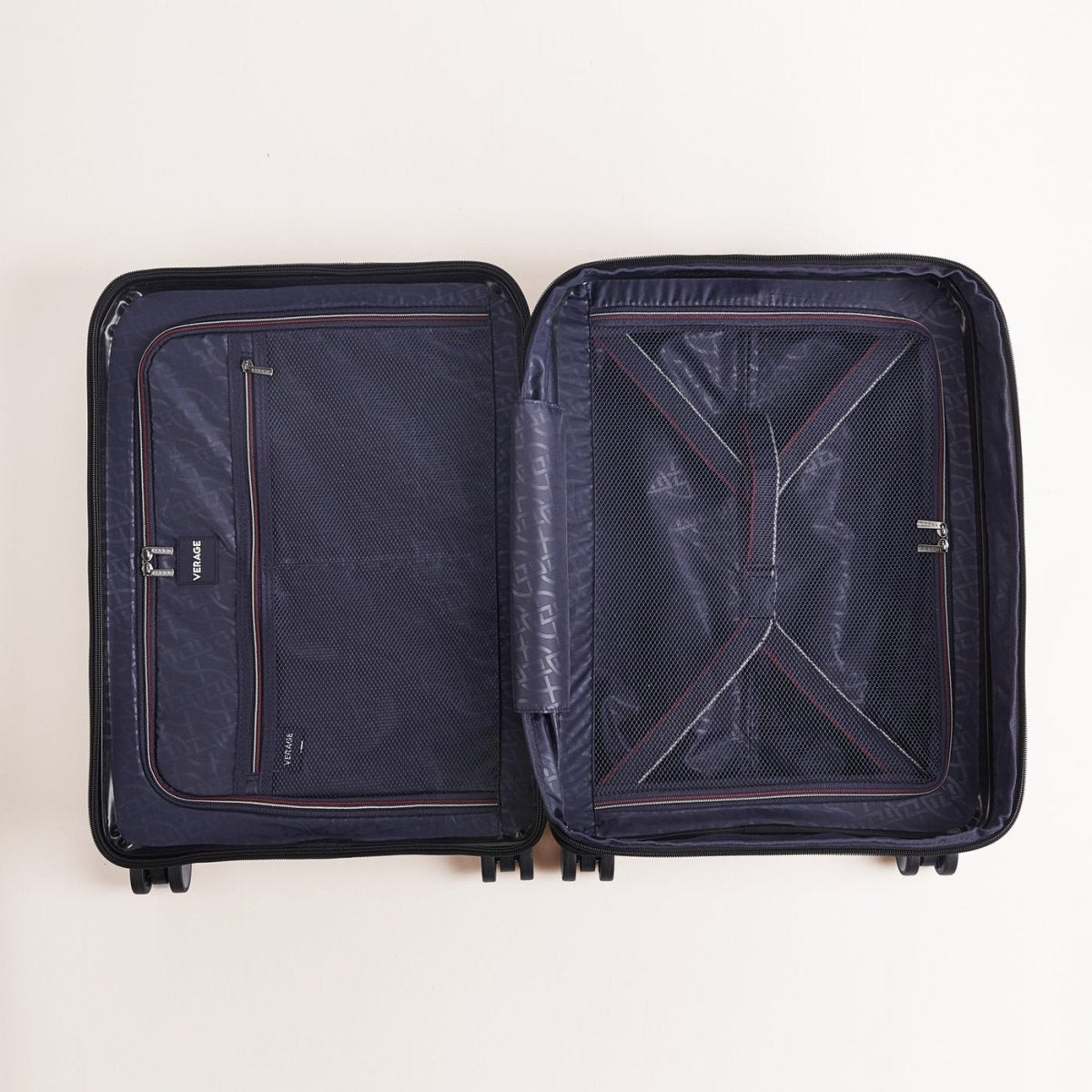 Rome Monti Suitcase Carry on Front Pocket 20" - MOON - Luggage & Travel Accessories - Verage