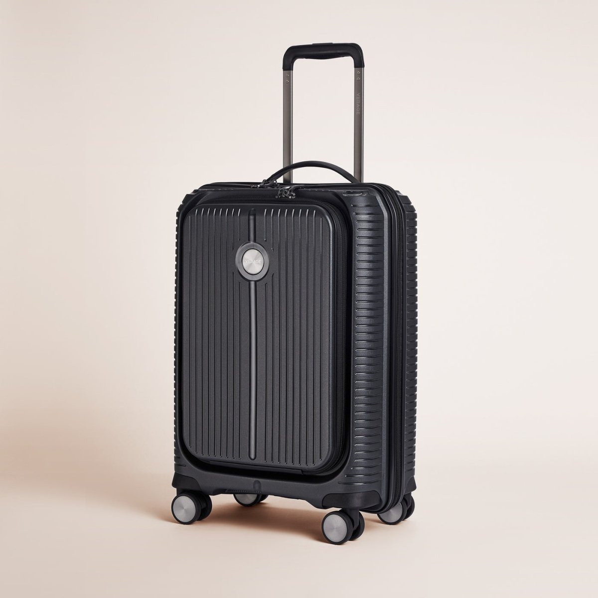 Rome Monti Suitcase Carry on Front Pocket 20" - MOON - Luggage & Travel Accessories - Verage