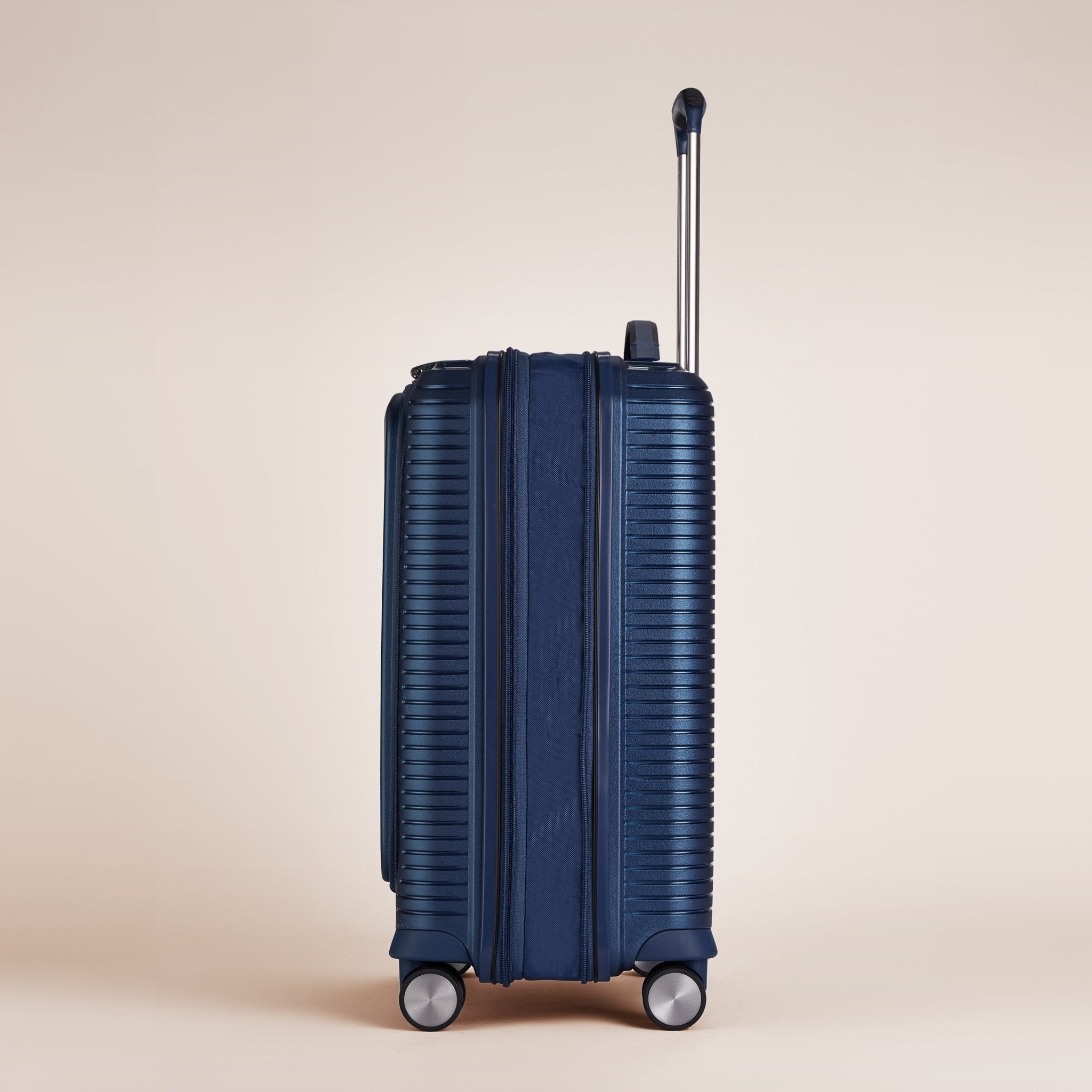 Rome Suitcase Carry on Front Pocket Polar Blue - MOON - Luggage & Travel Accessories - Verage