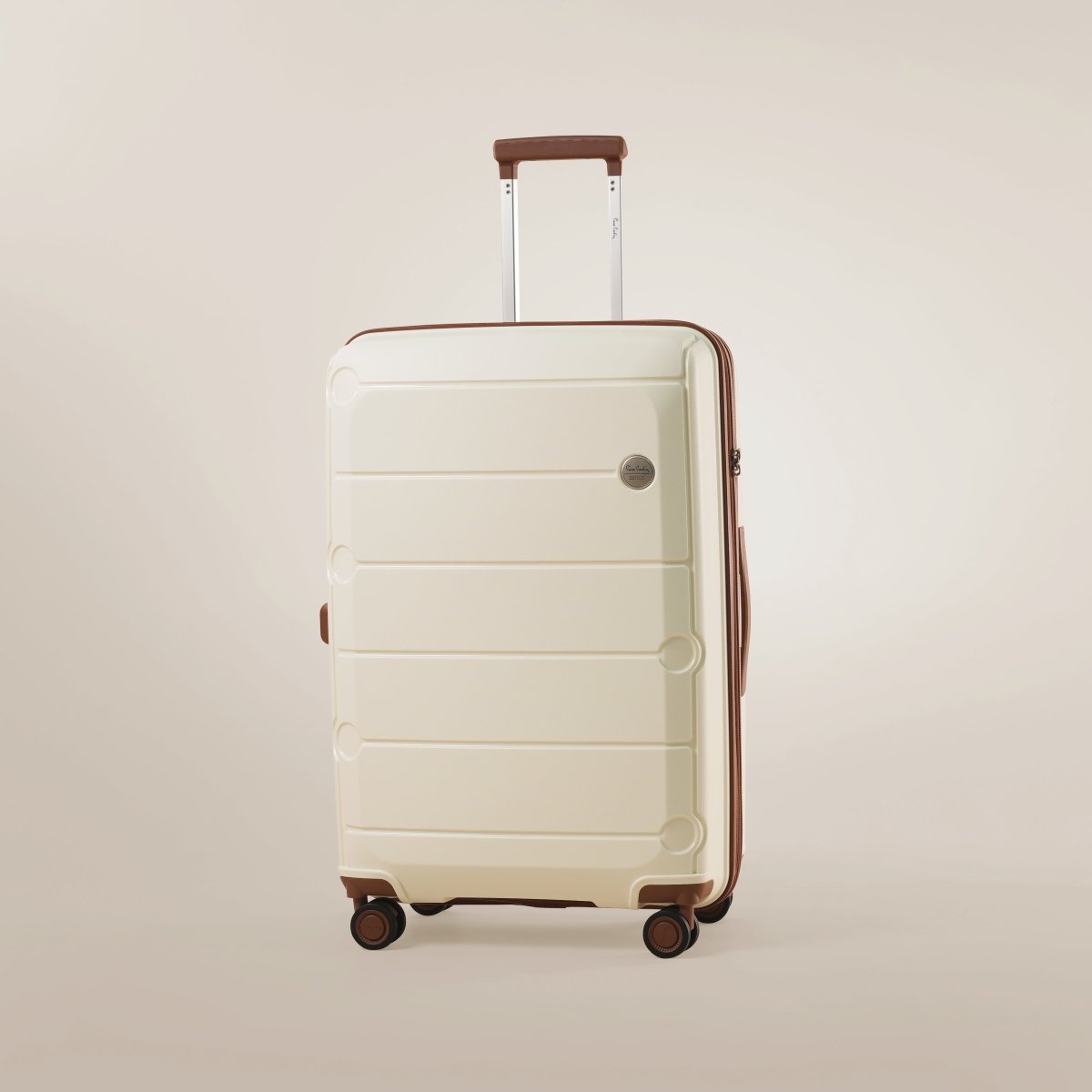 Signature Suitcase Trolley Set of 4, Nature White - MOON - Luggage & Travel Accessories - Pierre Cardin